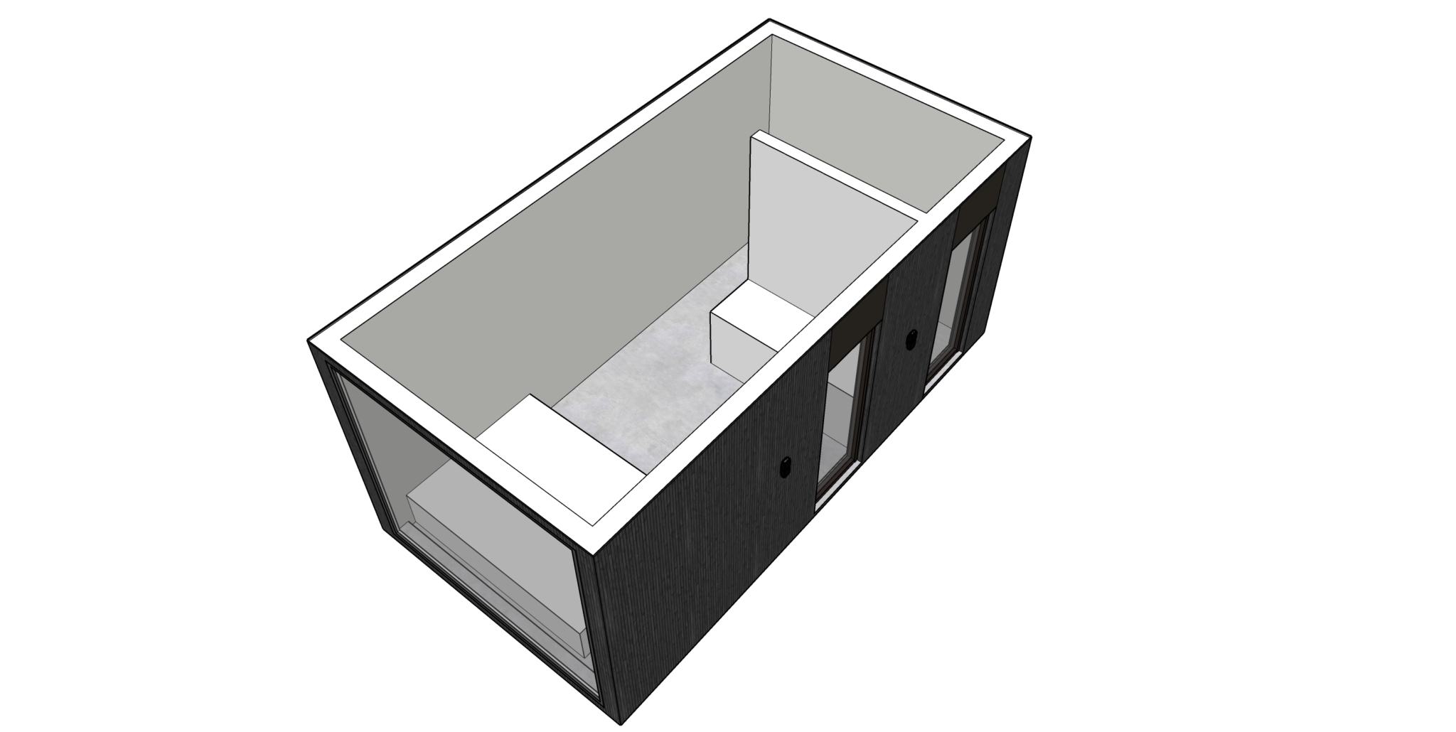 Small Cabin Floorplan